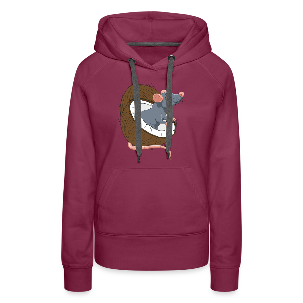 Women’s Premium Hoodie - burgundy